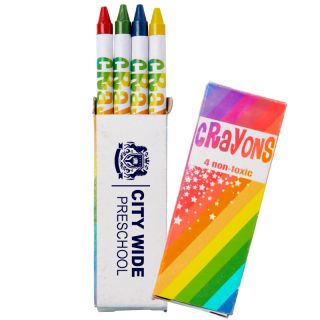 Logo Crayon Pack 4 Pieces