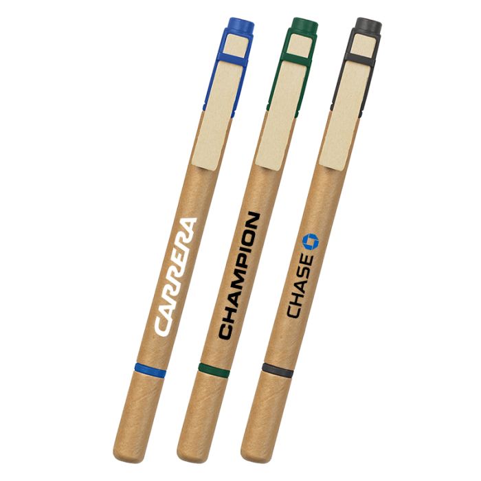 Custom Printed Dual Function Eco-Inspired Pen/Highlighters
