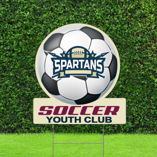 24" x 24" Sports Theme Yard Signs - Full Color