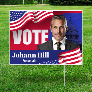 24" x 18" Political Yard Signs - Full Color