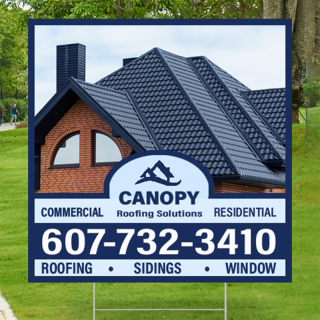 24" x 24" Garden Lawn Signs - Full Color