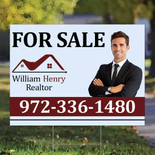 32" x 24" Real Estate Yard Signs - Full Color