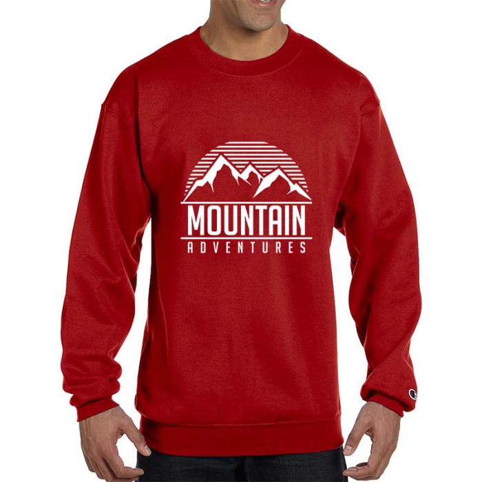 Custom Champion Double Dry Eco Crewneck Ugly Sweater Sweatshirts