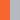 Metallic Orange/Silver
