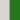 Silver with Green