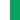 White/Kelly Green