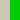 Natural with Green trim
