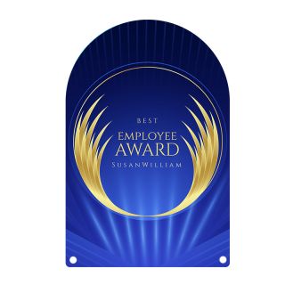 10 Inch Arch Rectangle Acrylic Awards