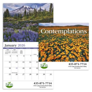 Contemplations Appointment Stapled Wall Calendars