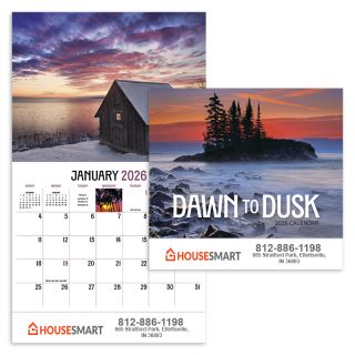 Dawn to Dusk Appointment Stapled Wall Calendars