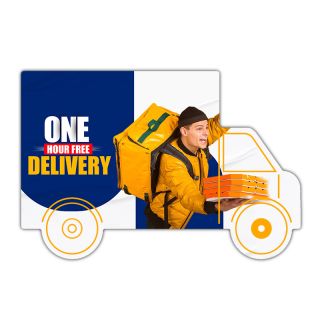 Dye Sublimated Truck Shaped Coasters