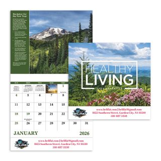 Healthy Living Stapled Calendars