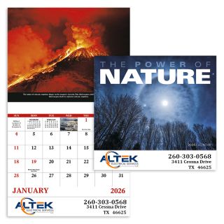 Power of Nature Stapled Calendars