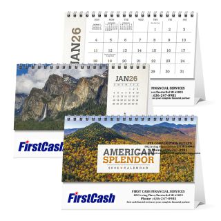 Printed American Splendor Desk Wall Calendars