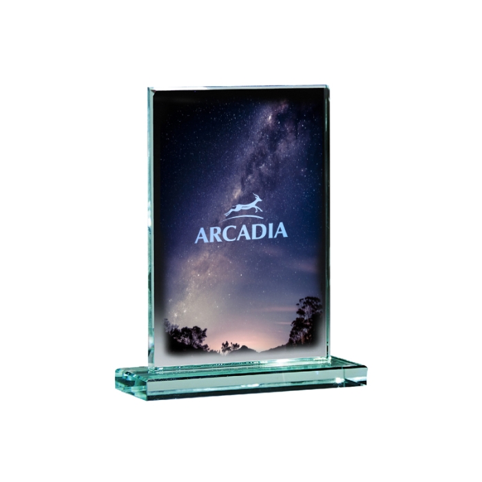 Custom Imprinted Medium Glass Awards