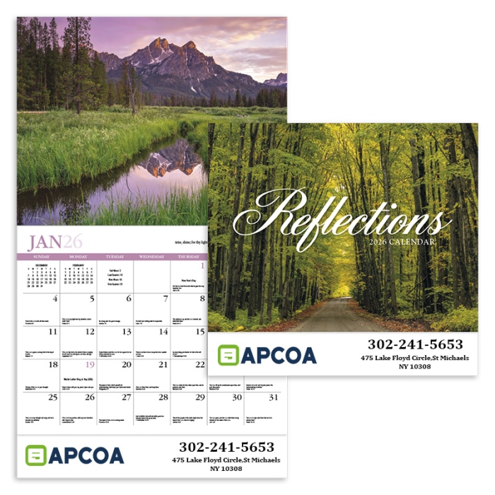 Custom Reflections Non Denominational Appointment Stapled Wall Calendars
