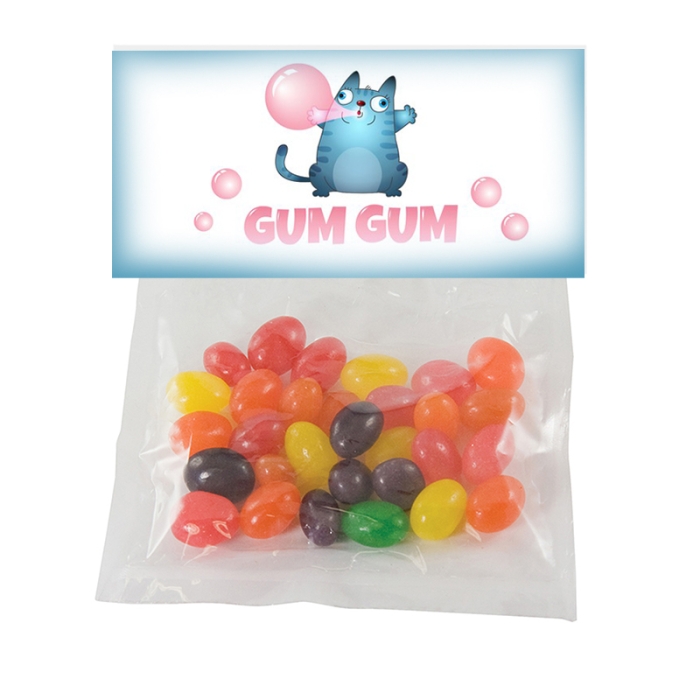 Custom Small Candy Bags with Header Card