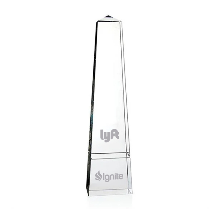 Customized Bristol Obelisk Awards without Base