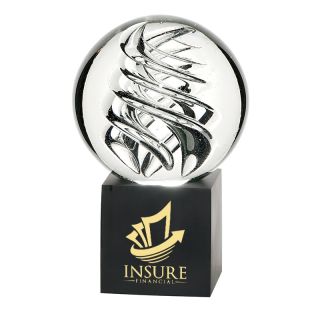 ized Frosted Swirl Awards-Large