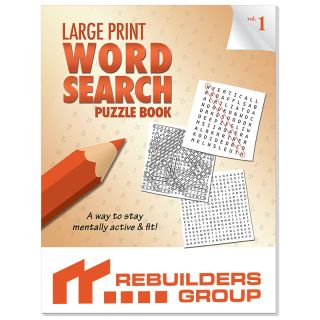 ized Large Print Word Search Puzzle Books