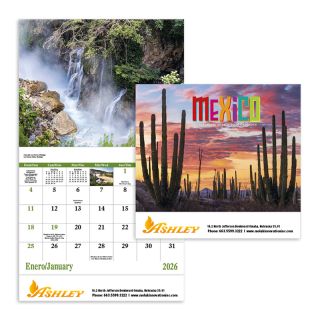 ized Mexico Stapled Calendars