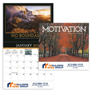 ized Motivation Appointment Stapled Wall Calendars