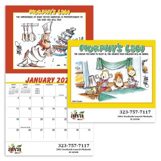 ized Murphy's Law Appointment Stapled Wall Calendars