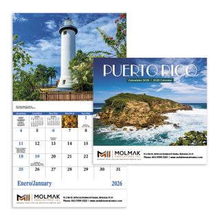 ized Puerto Rico Stapled Calendars