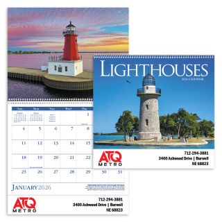 Lighthouses Wall Calendars