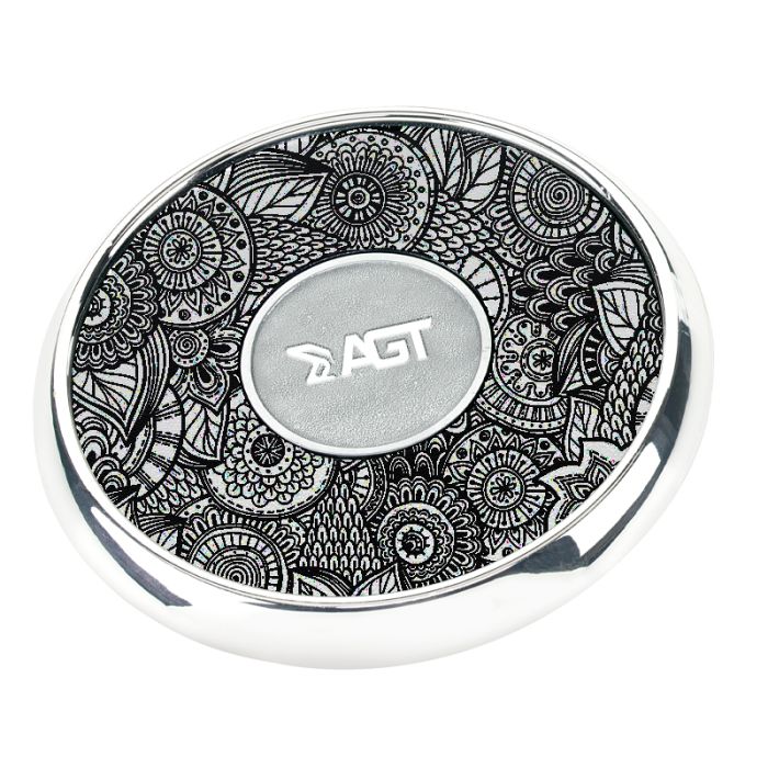 Personalized Round Zinc Coasters