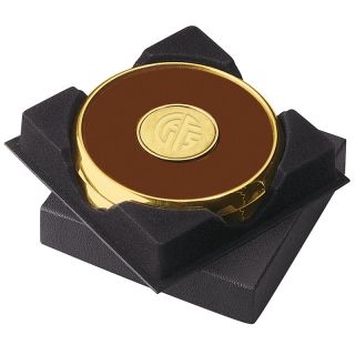 Two Coasters in Deluxe Black Flocked Gift Box