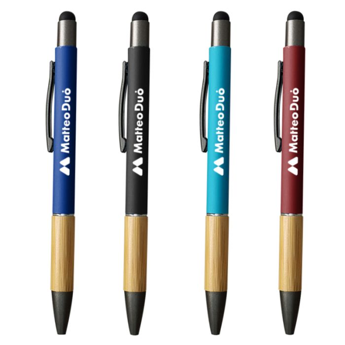 Promotional Aidan Bamboo Stylus Pens