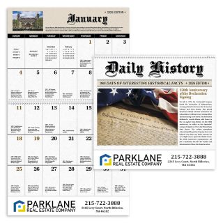 Daily History Spiral Calendars