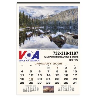 Scenic America Executive Wall Calendars