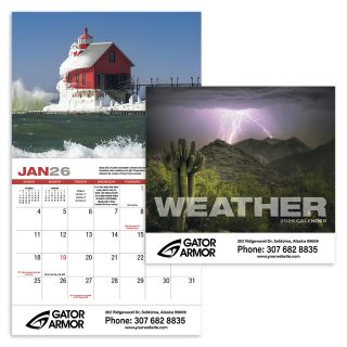 Weather Almanac Appointment Stapled Wall Calendars