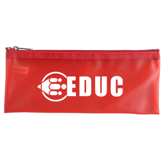 Printed Frosted Pencil Pouches