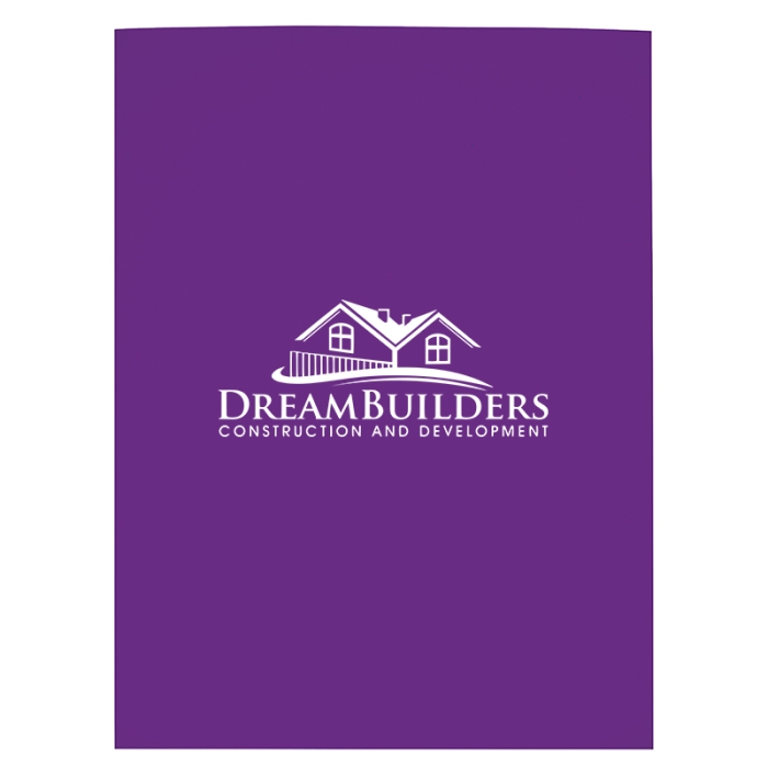 Promotional Gloss Paper Folders